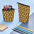 thumbnail image 5 of Lsque Cartoon Ducks Pattern Telescopic Pencil Bag Pen Holder Stationery Case, Stand-up Retractable Transformer Bag Organizer, 5 of 6