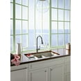 thumbnail image 3 of Artifacts single-hole kitchen sink faucet with 17-5/8" pull-down spout and turned lever handle, DockNetik(R) magnetic docking system, and 3-function sprayhead featuring Sweep(R) and BerrySoft(R) sp, 3 of 5