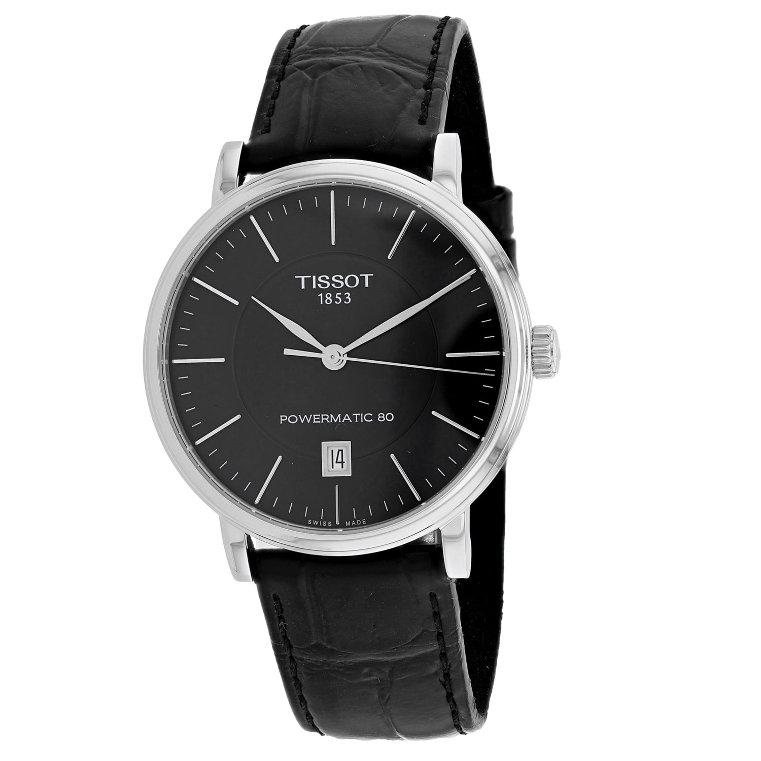 Tissot Le Locle Automatic Black Dial Ladies Watch T41112357 - Walmart.com