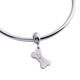 thumbnail image 2 of Charm para Pulsera LuckyLy, Dije de Hueso de Perro, Acero Inoxidable y Zirconia Cúbica, Modelo Fetch plateado UNITALLA, 2 of 8