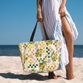 thumbnail image 6 of KdxioFruit for Beach Bag for Women Large Beach Tote Bag Waterproof Sandproof Swim Bag with Zipper Pockets Beach Vacation Travel, 6 of 7