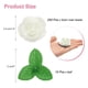 thumbnail image 2 of Uxcell 250 piezas cabezas de rosa de espuma de 1.4 pulgadas con 10 piezas de hojas de 5 cm para accesorios de manualidades, blanco, 2 of 5