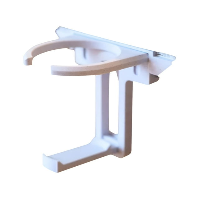 Kitchen Essentials 2 in 1 Fold Out Desk Cup Holder with Headphone Hook Can Out Desktop Cup Holder Retractable Drink Holder From Under Desk Suitable for Coffee Cups Water Cups Headphone