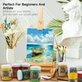 thumbnail image 6 of Acrylic Paint for Wall Art, 500ml(16.9Fl Oz), Rich Pigment, Waterproof Paint for Canvas/Wood/Clay, DIY Craft Supplies, 6 of 10