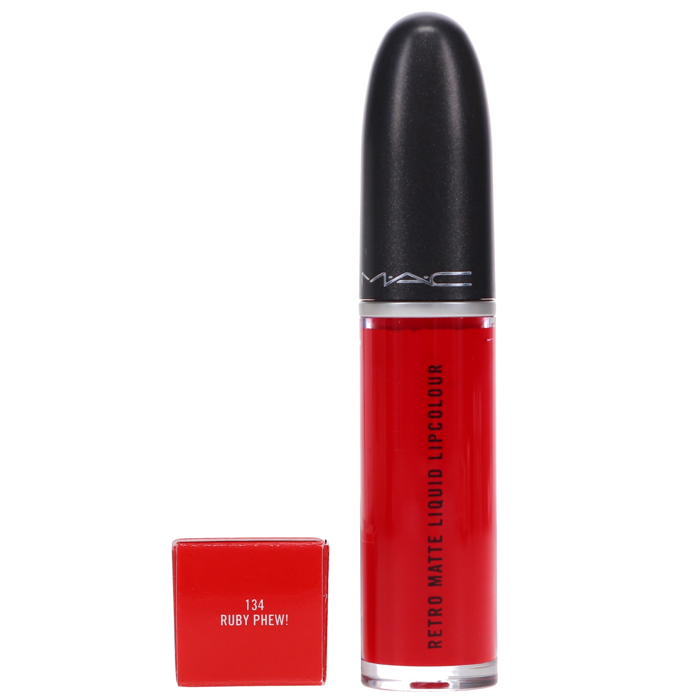 MAC Retro Matte Liquid Lipstick Ruby Phew! 0.17 oz