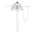 thumbnail image 3 of Xihbxyly Horquilla de Moda, Elegante Pinza de Plástico para El Cabello, Accesorio Decorativo para El Cabello, Diseño Moderno, Ideal para Fiestas, Uso Diario, Idea de Regalo Única., 3 of 7