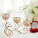 thumbnail image 4 of 2 Uds Candelabro De Cristal 3 Candelabros De Brazo Decoración De Centro De Mesa De Boda, 4 of 9