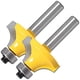 thumbnail image 2 of Broca de Carburo para Router MoldingDrill 2 Pzas 1-1/4 x 5/8' 5/16' Zanco Router Moldura con Balero VentDepot, 2 of 2