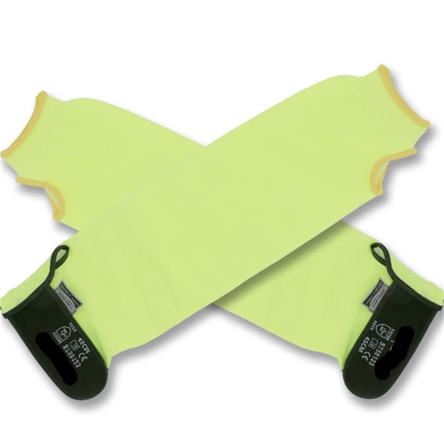 Cut-resistant Arm Guards, Level 5 Fluorescent Anti-scratch And Abrasion Sleeves ,Easy to Wear