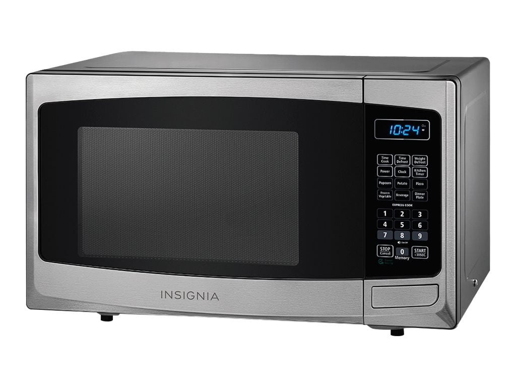 Insignia NS-MW09SS8 0.9 Cu. Ft. Compact Stainless steel Microwave