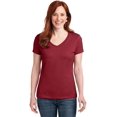 thumbnail image 4 of Hanes Womens Nano-T V-Neck T-Shirt, 4 of 7