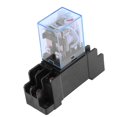thumbnail image 4 of 220V 10A LY2NJ Mini 8 Pin Coil Power Pequeño relé eléctrico con base de enchufe negro Ehuebsd  Libre de BPA, 4 of 7