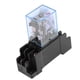 thumbnail image 4 of Eléctrico 220V 10A LY2NJ Mini relé eléctrico de potencia de bobina de 8 pines con base de enchufe negro Ndcxsfigh Nuevos Originales, 4 of 6
