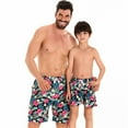 thumbnail image 5 of YTDSCS Father Son Matching Swim Trunks Parent-Child Swimming Trunk Set with Elastic Waistband Family Daddy Son Bathing Suits Beach Trunks for Toddler Kids Dad, 5 of 8