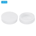 thumbnail image 3 of Uxcell Plastic Tubing End Caps, Round Hole Plug Insert for Round Iron Pipe Chair Leg White 2" 20, 3 of 6