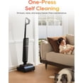 thumbnail image 6 of DREAME Aero Wet Dry Vacuum Cleaner Kit,180° Lie Flat, Pet & Hair Friendly, One-Press Self-Clean, 35mins Runtime for Hard Floor Cleaning,Black, 6 of 7