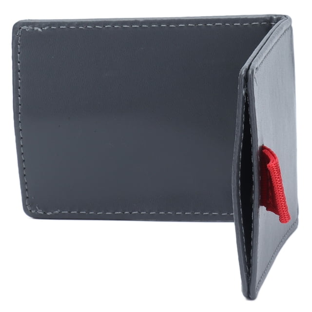 EOTVIA Ridge Wallet,Mens Wallets,Pull Wallet Light Gray Slim Fashion Leather Pull Out Wallet Dollar Clip Card Package