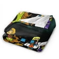 thumbnail image 6 of Scooby Doo Blanket Fuzzy Plush Bed Blanket Cozy Fluffy Air Condition Quilt For Adults Kids, 6 of 6