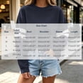 thumbnail image 3 of Staron Fall Winter Sweaters for Women Cozy Oversized Knit Pullover Round Neck Long Sleeve Loose Comfy Casual Basic Fashion Tops Navy XL, 3 of 7