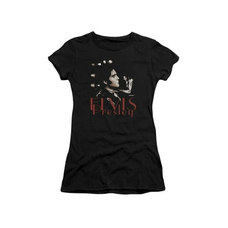 - Elvis Presley - Memories - Juniors Teen Girls Cap Sleeve Shirt - Small