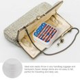 thumbnail image 3 of FCXZI Stars and Stripes Small Jewelry Box for Women Travel Case White, 3 of 5
