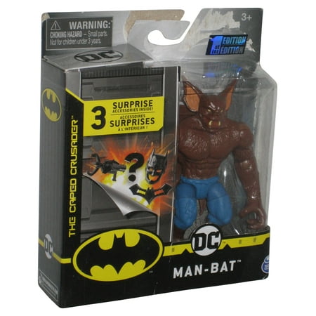 DC Batman Caped Crusader 1st Edition Man-Bat (2020) Spin Master 4-Inch Figure