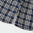 thumbnail image 6 of JFOPQVSM Boys Comfortable and Breathable Short Sleeved Home Clothes Fashionable Checkered Prints Homewear Three Piece Set, 6 of 8