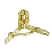 Quadrant Hinge Solid Polished - Brass
