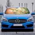thumbnail image 2 of Awypu Windscreen Sun Visor - Tuberose Flower, Universal Size, Heat and UV Protection 51.18*27.59 in, 2 of 7
