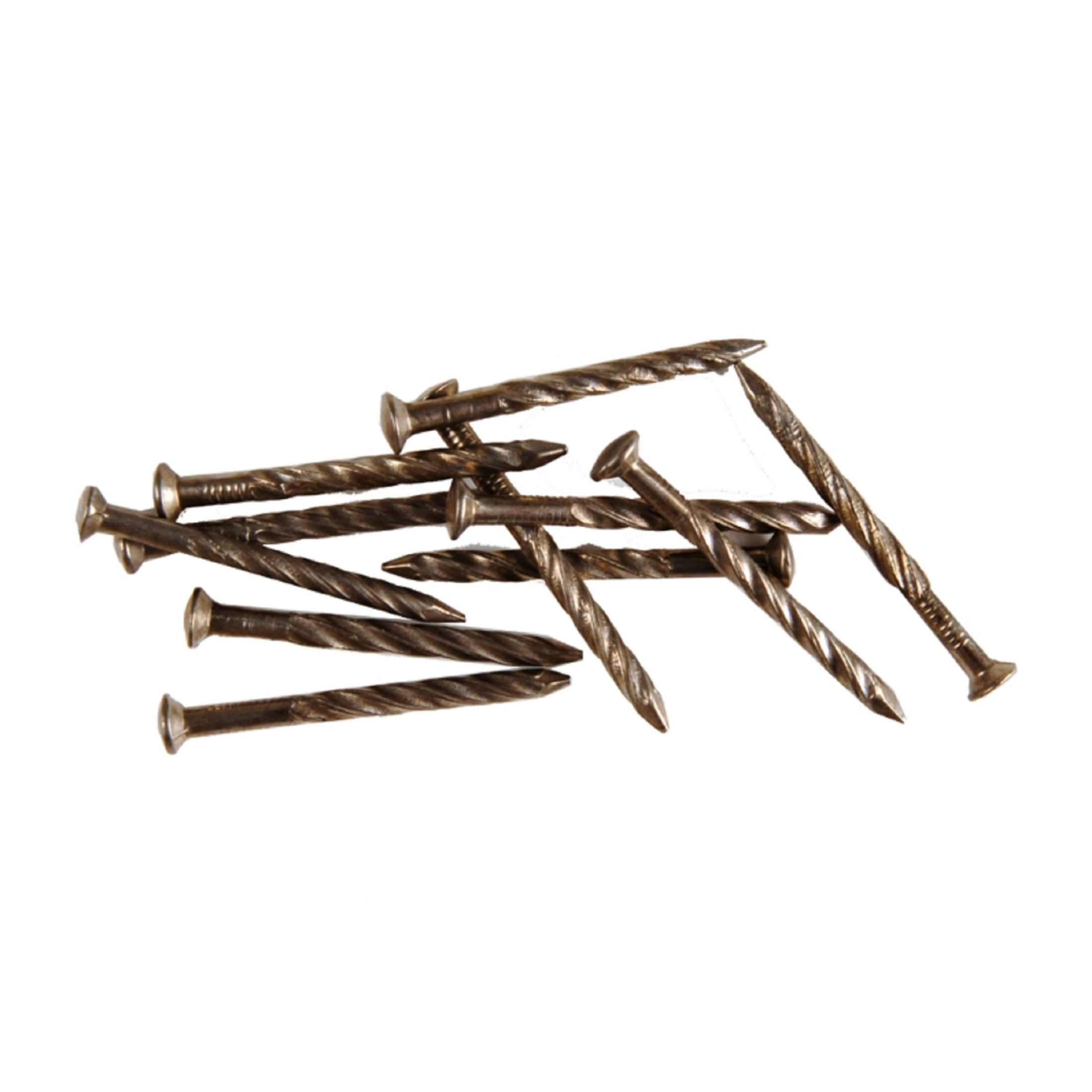 M-D Building Products 21478 1-1/4 In. Pewter Floor Metal Screw Nails (12Ct)