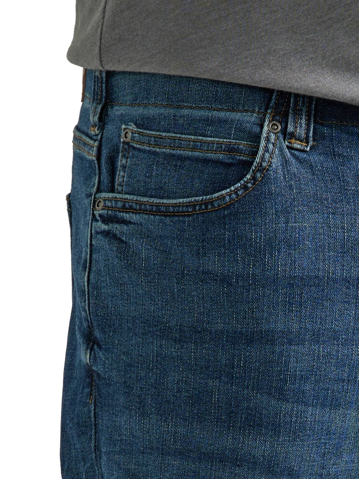 Lee Men’s and Big Men’s Extreme Motion Straight Fit Tapered Leg Jeans