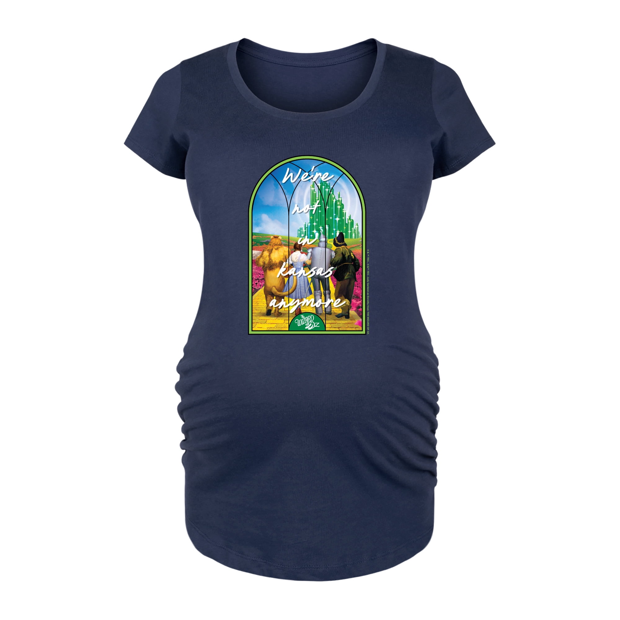 Wizard of Oz - Stained Glass - Women's Maternity Scoop Neck Graphic T-Shirt