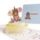 thumbnail image 1 of Tarjetas De Felicitación De Pastel De Oso 3D Tarjeta De Feliz Cumpleaños Con Sobre Para Amantes De Los Amigos De La Familia Scienceny EL016149-00, 1 of 5