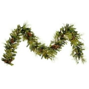 9' X 14" Sciota Mix Garland with Clear Lights