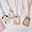5PCS #95, variant on Cute Animal-Themed ID Card Holder with Lanyard, Transparent Window Protective Badge Sleeve, Kawaii Stationery for Students and Office Professionals, A