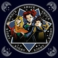 thumbnail image 2 of Women's Hocus Pocus Amuck Witch Circle  Graphic T-Shirt, 2 of 3