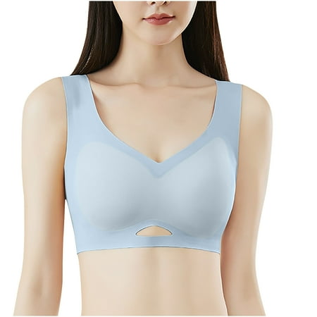 

Patlollav Women Sports Bra Clearance Wire Free Underwear One-Piece Bra Everyday Underwear