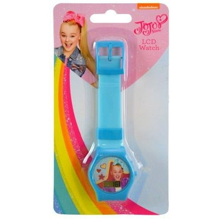 JoJo Siwa LCD Kids Watch (Blue) - Walmart.com