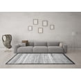 thumbnail image 3 of Ahgly Company Indoor Rectangle Abstract Gray Modern Area Rugs, 6' x 9', 3 of 4