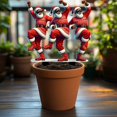 thumbnail image 5 of SGJHEQ Use Acrylic Decorative Panels To Christmas Decorations To Your Corners And Enhance The Festive Atmosphere Holiday Holder Display Custom Yard Signs with Garden And, 5 of 9