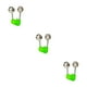 thumbnail image 2 of Wosthever Paquete de 10 campanas de pesca, indicador luminoso, luces nocturnas prácticas, Clip verde, juego de herramientas con Sensor de Type3 NO3, 2 of 6