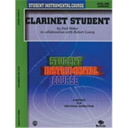 Alfred Publishing 00-BIC00106A Student Instrumental Course: Clarinet Student Level I - Music Book