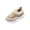 Khaki, variant on Woven Mesh Slip On Sneakers, Breathable Sock Running Shoes, Toddler Kid's Woven Mesh Slip On Sneakers Breathable Wave Stripe Sock Running Shoes Casual Lightweight Athletic Trainers, Black 5C