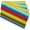 Mexican Serape Rainbow, variant on Zebra Print Dining Table Placemats Abstract Black White Monochrome Cloth Linen Wipeable Placemats Table Pads Indoor Table Protectors Non Slip,Set of 4 12 * 18 Inch