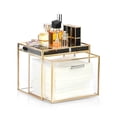 thumbnail image 1 of Soporte desechable para toallas faciales Sumnacon Glass con cajón, 1 of 7