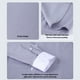 thumbnail image 3 of Blusa y camisa de manga larga con cuello vuelto para hombre, cárdigan a rayas con cuello vuelto, camisa de botones de estilo profesional, blusa de poliéster para hombre, 3 of 3