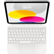 Apple Magic Keyboard Folio: iPad Keyboard and case for iPad (10th Generation), Detachable Two-piece Design that attaches magnetically, Built-in trackpad, Chinese (Pinyin) - White
