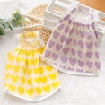 thumbnail image 4 of Walbest Pet Dog Cat Clothes, Heart Pattern Cotton Princess Dress Summer Dog Clothes for XS-XL Dogs Puppy Kitten, 4 of 7