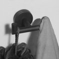 thumbnail image 2 of nipocaio 2 Pack Double Towel Hooks for Bathroom Matte Black Wall Mount Robe Hook, 2 of 5