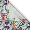 thumbnail image 5 of Ambesonne Colorful Grommet Curtain, Tropical Orchids, 50" x 84", Multicolor, 5 of 6